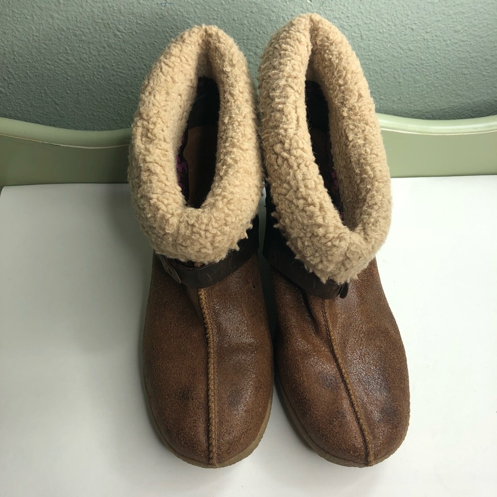 Timberland winter ankle boots women size 9.5 brown